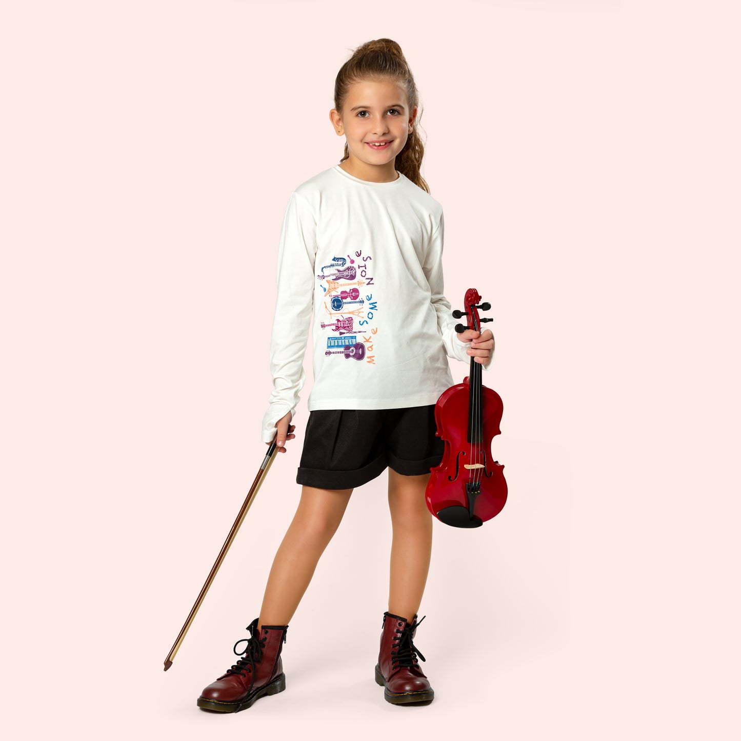 Make some Noise T-shirt White