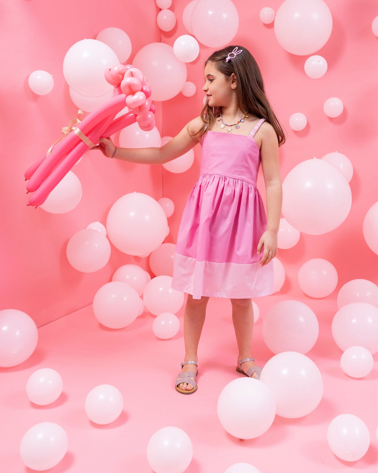 Leny Pretty Pink Dress!